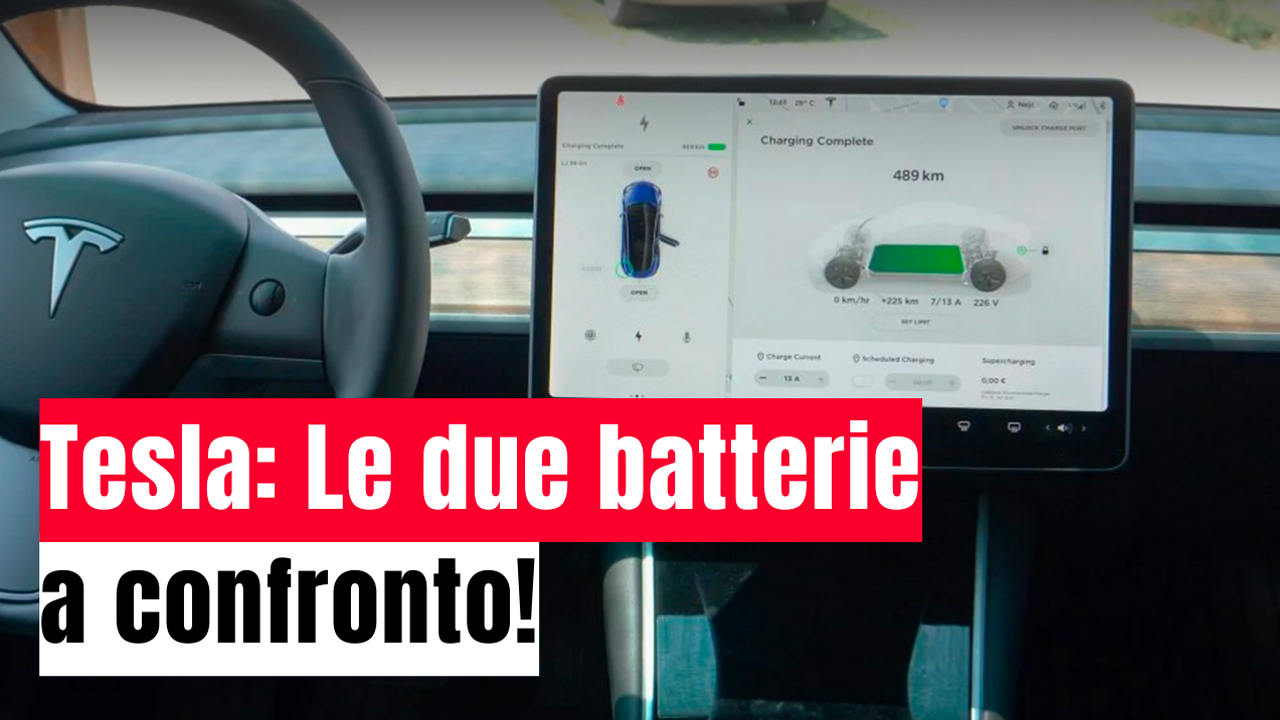 tesla differenza batterie lfp nmc