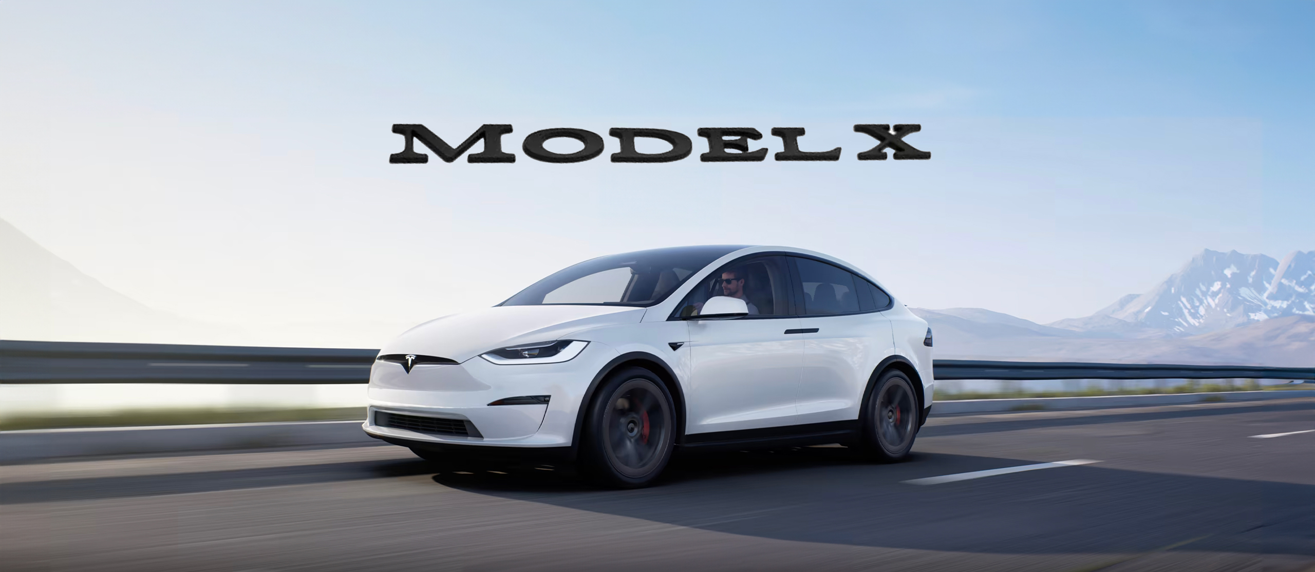 tesla model x hero