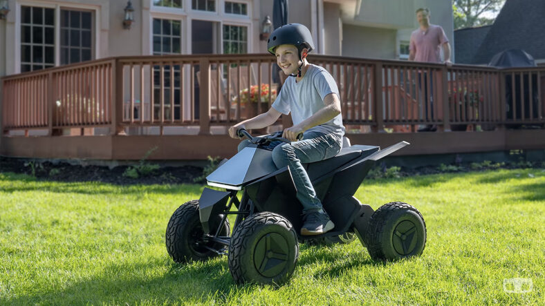 tesla cyberquad bambini