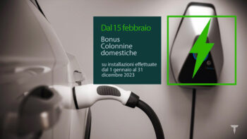 Bonus Colonnina 80%: dal 15 Febbraio è di nuovo possibile presentare domanda per ottenere il rimborso!
