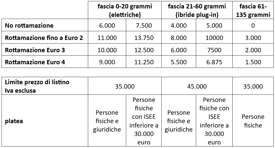 nuovi eco incentivi auto 2024 tesla