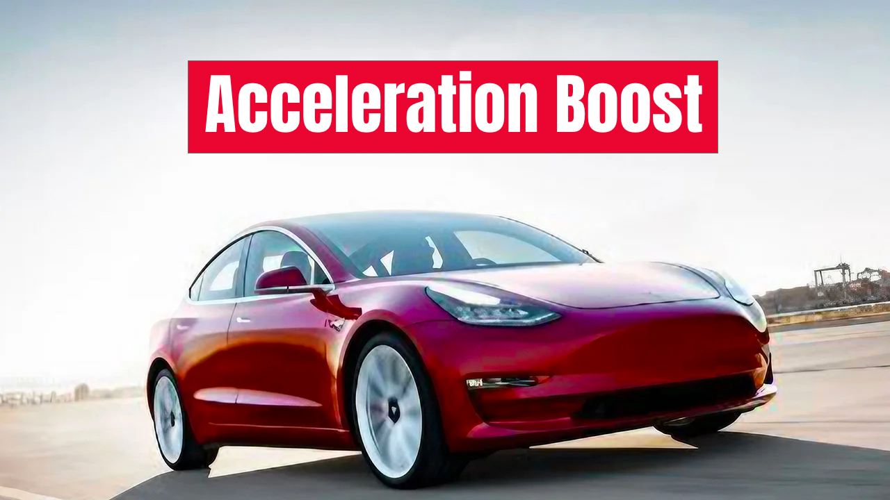 acceleration boost tesla