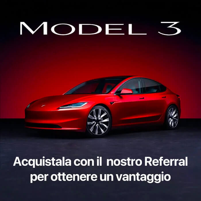 acquista una tesla model 3