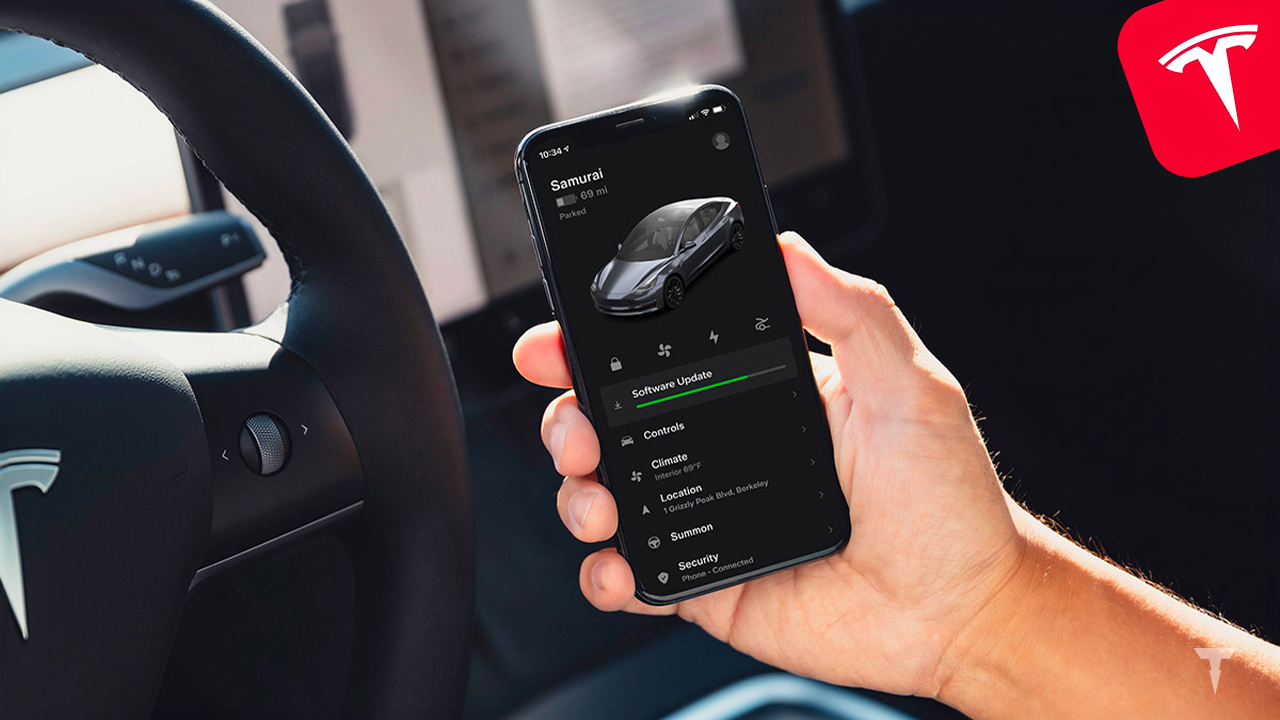 tesla app update