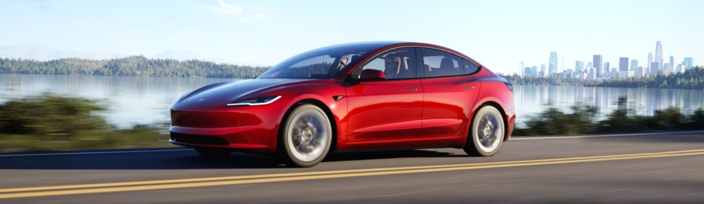 tesla model 3 highland