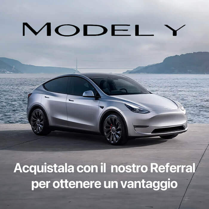 acquista una tesla model y