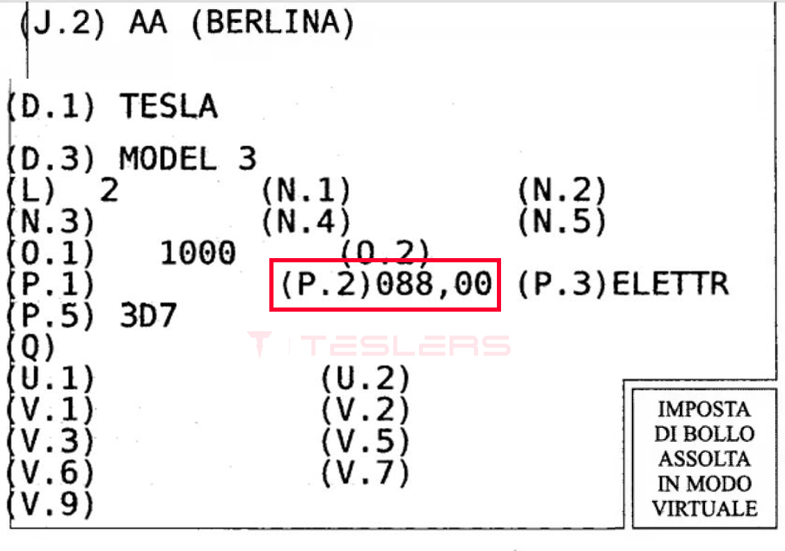 libretto tesla model 3 highland p.2 teslers legge 104