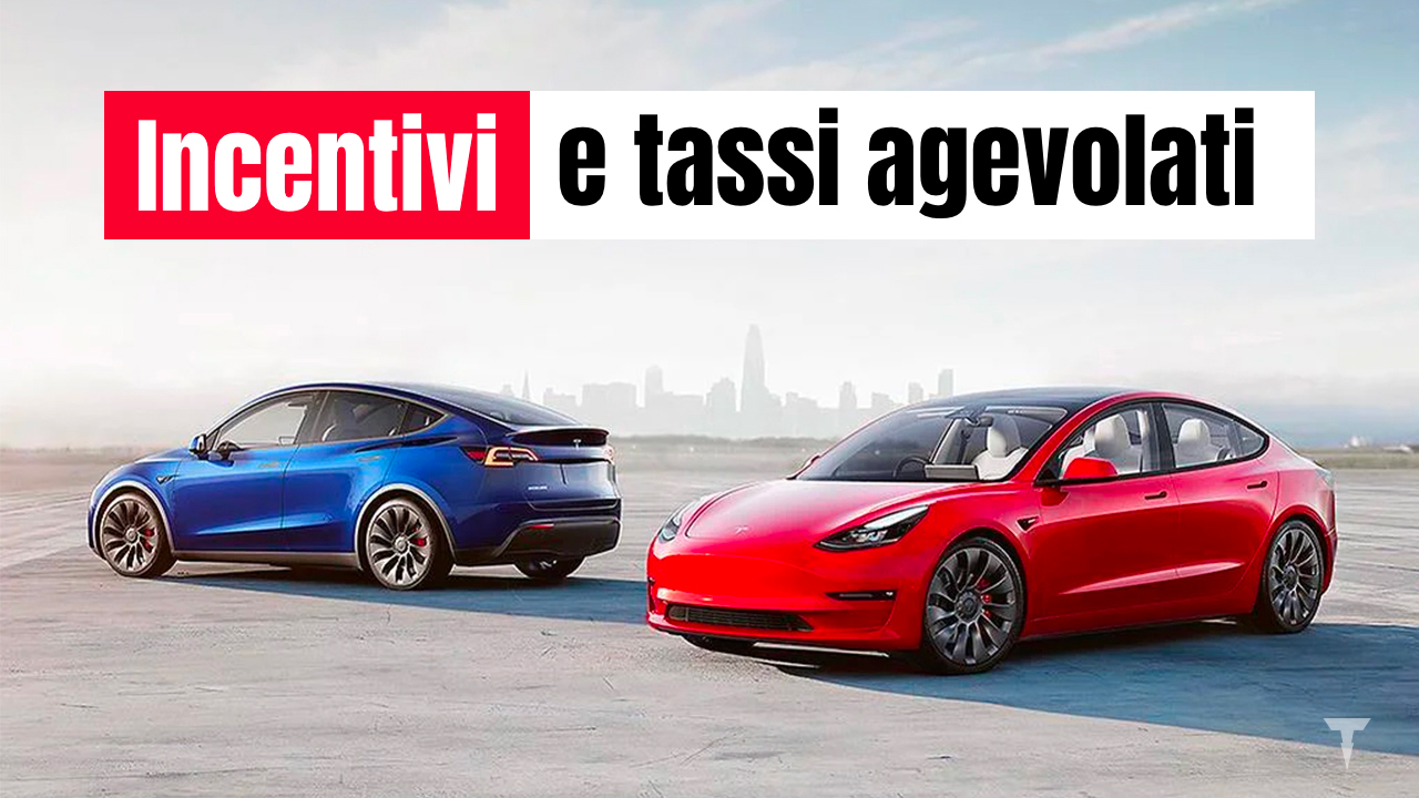 tesla incentivi 2024 e tassi agevolati