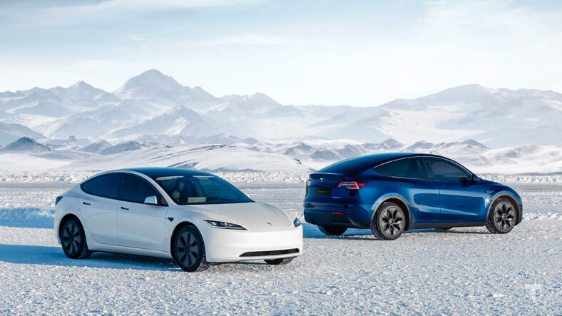 tesla model y model 3