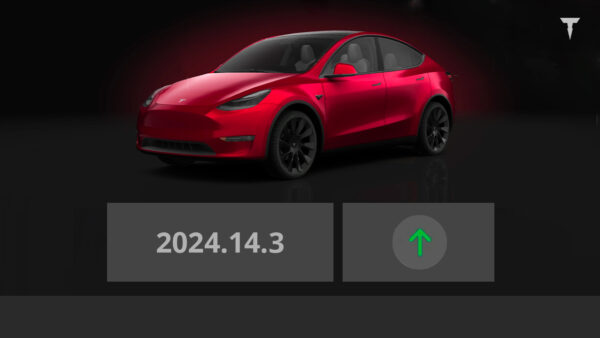 tesla software update 2024.14.3