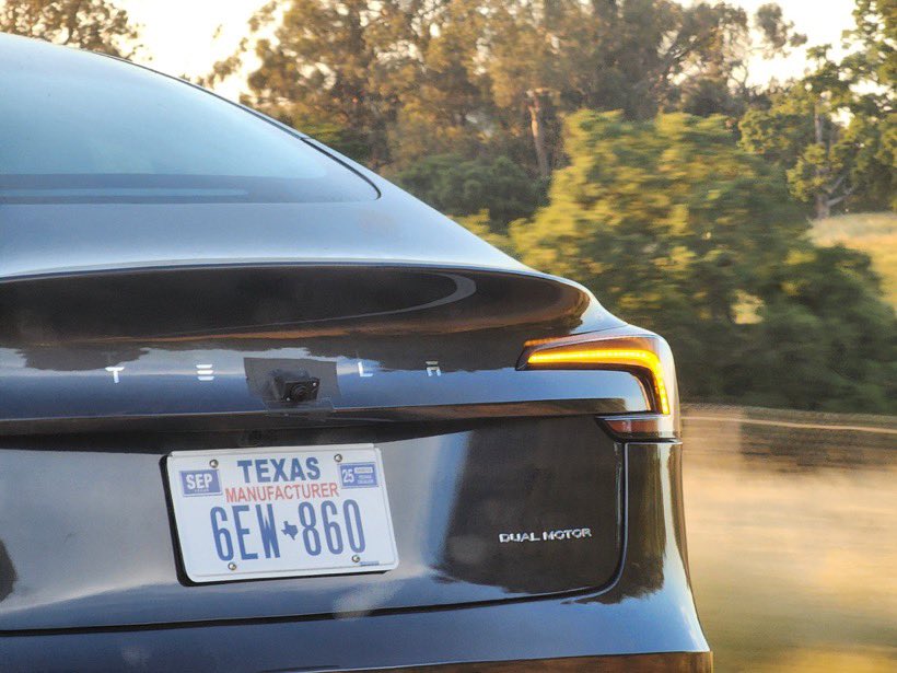 Tesla Model 3 Robotaxi Cyber Cab test 3