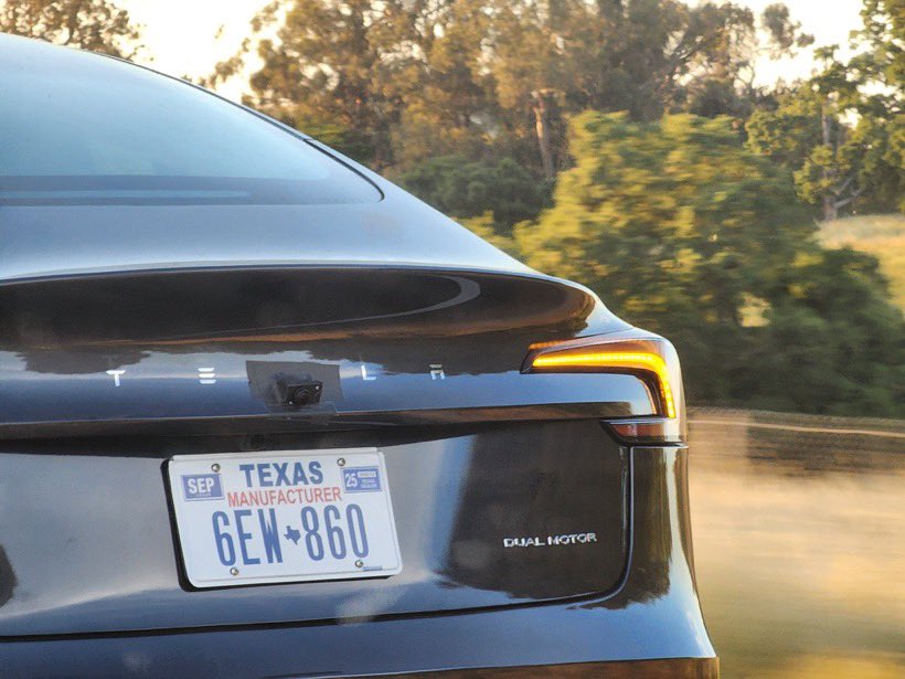 Tesla Model 3 Robotaxi Cyber Cab test 3