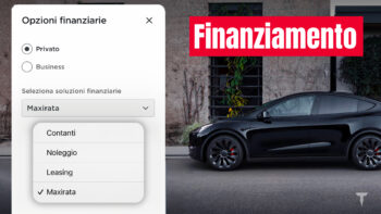 Immagine di Tesla aggiorna il Simulatore: addio al Finanziamento Flex. Arrivano due Finanziamenti, con e senza Maxirata