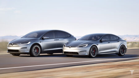 tesla model s model x argento lunare silver lunar