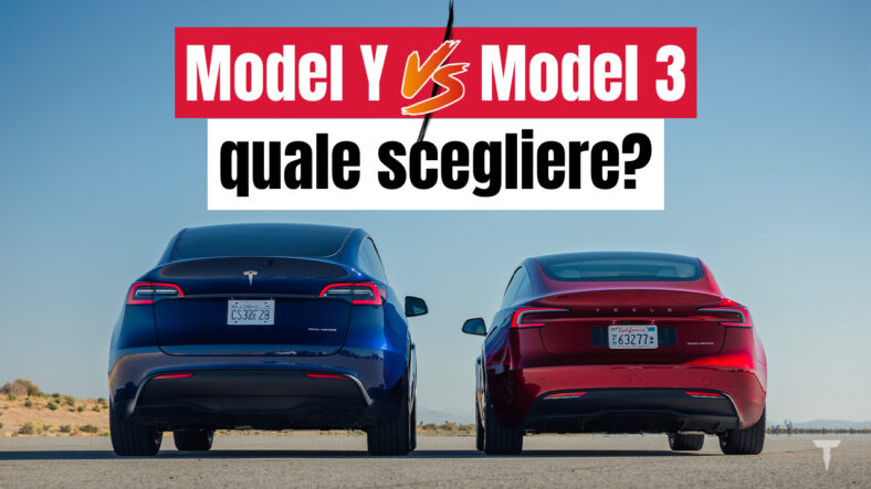 tesla model y o model 3 quale scegliere