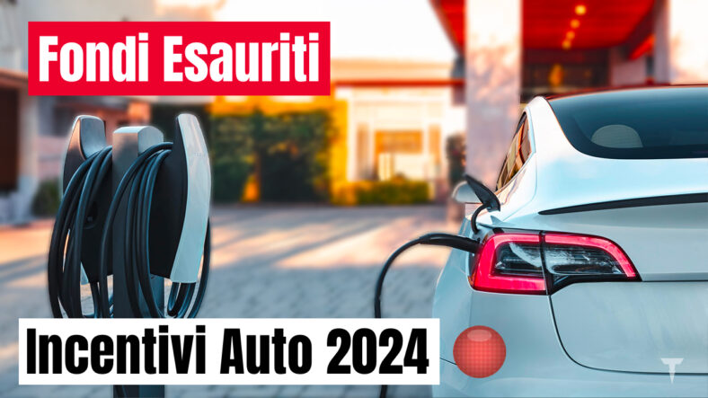 incentivi auto 2024 fondi esauriti elettriche