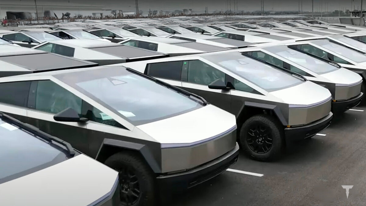 tesla cybertrucks