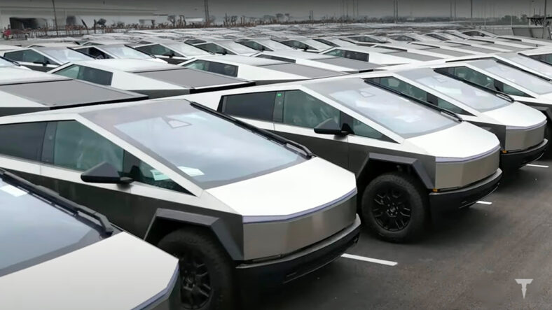 tesla cybertrucks