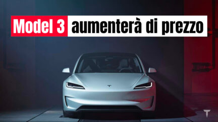 tesla model 3 aumento prezzo dazi