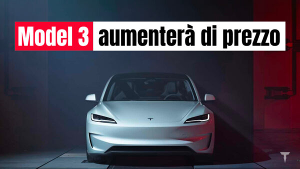 tesla model 3 aumento prezzo dazi