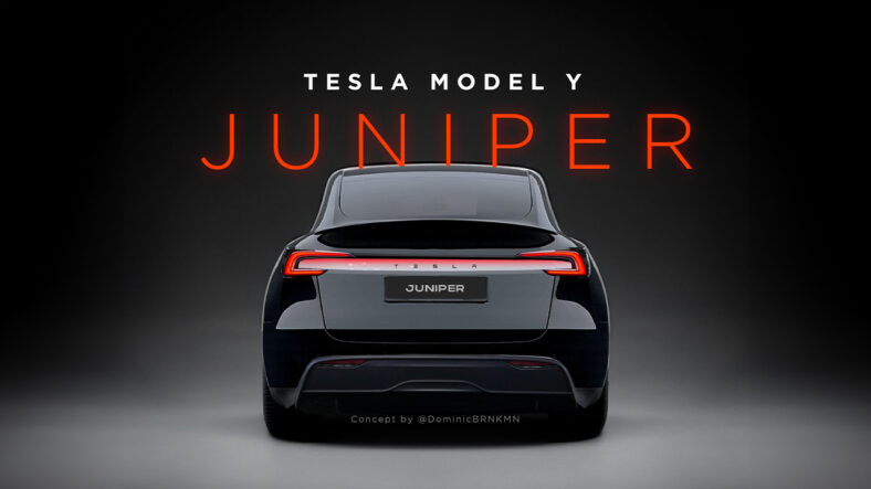 tesla model y juniper concept