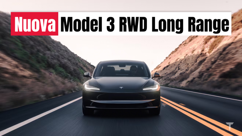 nuova model 3 rwd long range