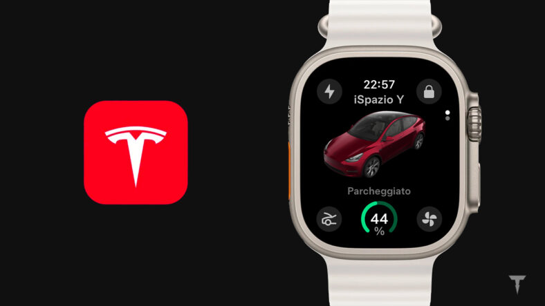 apple watch tesla app