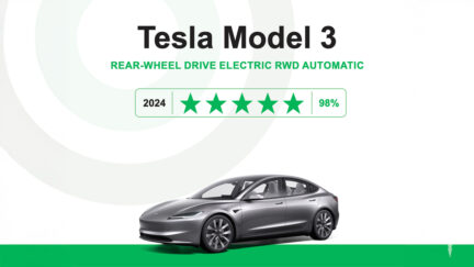 tesla model 3 green NCA