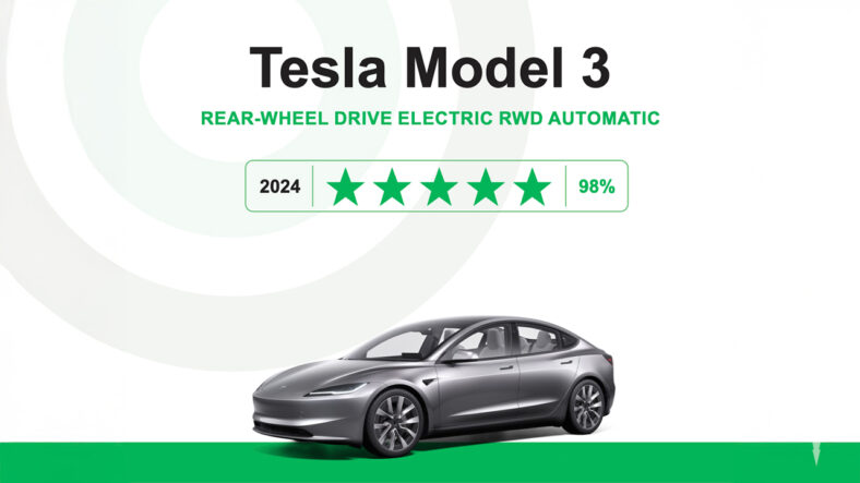 tesla model 3 green NCA