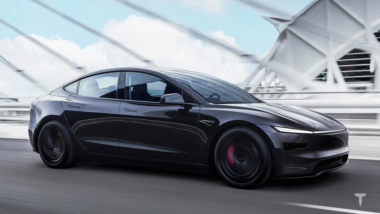 model 3 rendering