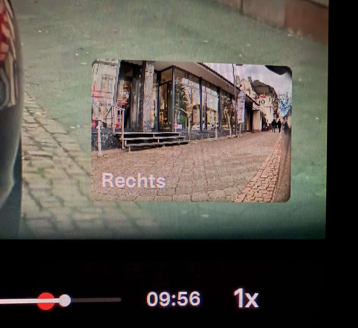 Velocità di riproduzione nel visualizzatore dashcam