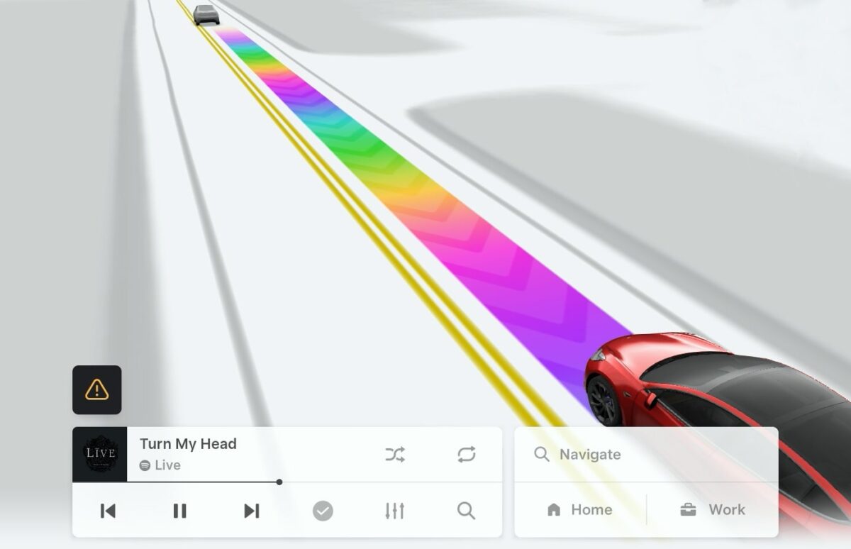 Strada arcobaleno migliorata