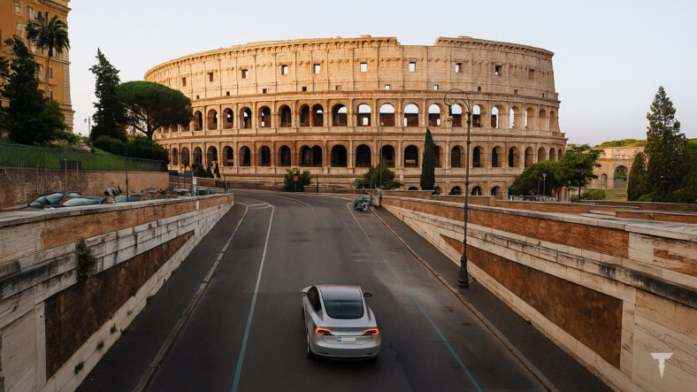 tesla fsd italia roma