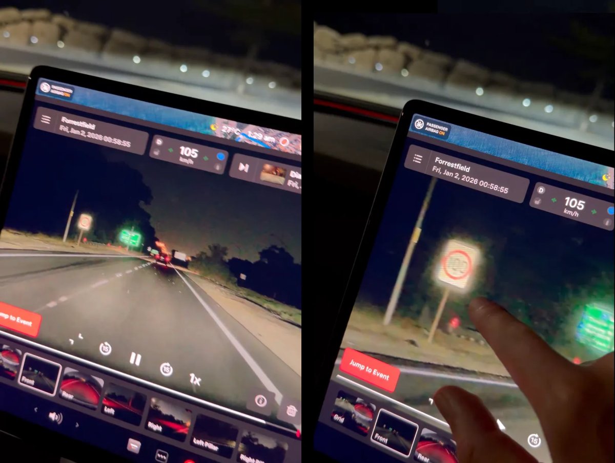 Zoom nel Visualizzatore dashcam
