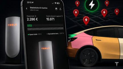 L'app Tesla rinnova le Statistiche di Ricarica: mappa dei Supercharger, badge da collezionare e un concorso per ricaricare gratis a vita