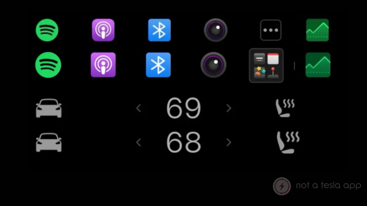 Icone del dock più grandi