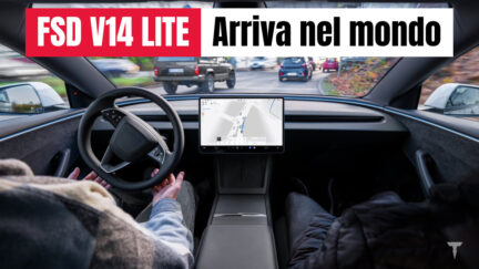 Tesla conferma il rilascio internazionale di FSD v14 Lite: ecco quando arriverà (Italia compresa)