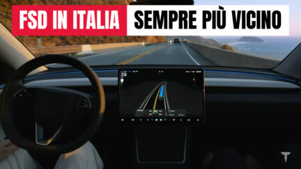 FSD sempre più vicino all'Italia: Tesla ha depositato la domanda di omologazione al Ministero