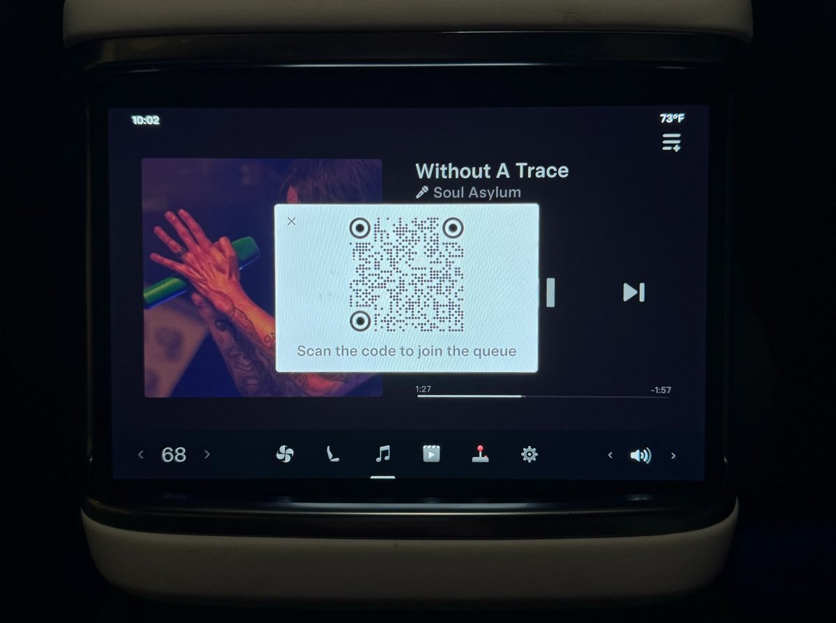 Caraoke: niente più testi sul display posteriore