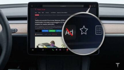 Tesla aggiunge il blocco della pubblicità nel browser di bordo con l'aggiornamento 2026.32