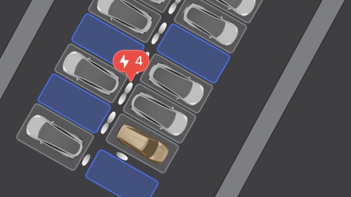Cybercab nelle mappe dei Supercharger