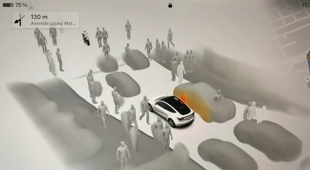 E se lo schermo della Tesla parcheggiata mostrasse il posto in cui vi trovate davvero? Il concept e perché Tesla ha già tutto quello che serve — screenshot 1