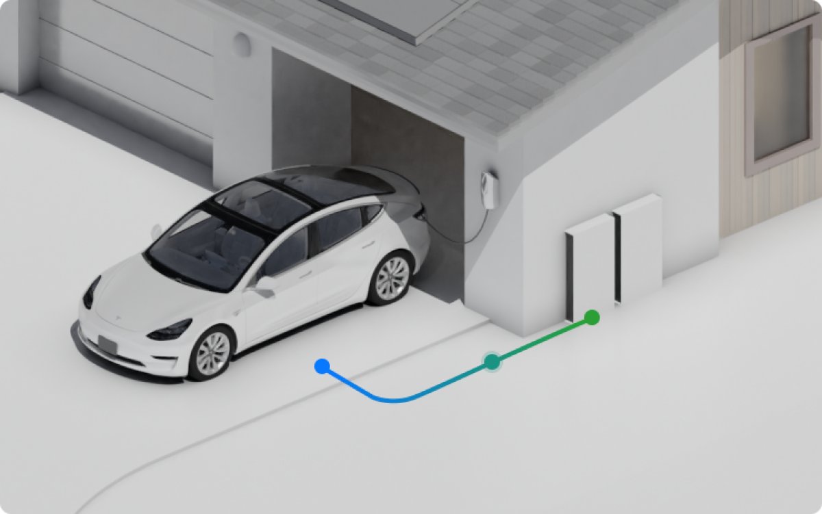 Tesla rilascia la ricarica intelligente per Powerwall e Wall Connector: l’auto si ricarica con il solare in eccesso o quando l’energia costa meno — screenshot 1