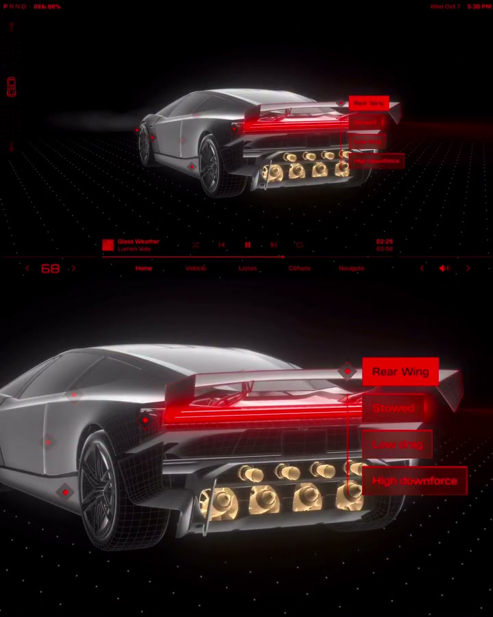 Tesla mostra l’interfaccia della nuova Roadster: ispirata ai caccia, con Track Mode e indicatore dei propulsori (video) — screenshot 1